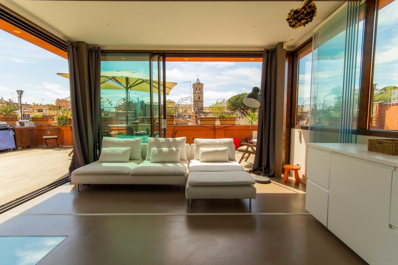 Pelliccia 11 Trastevere Penthouse Řím Exteriér fotografie
