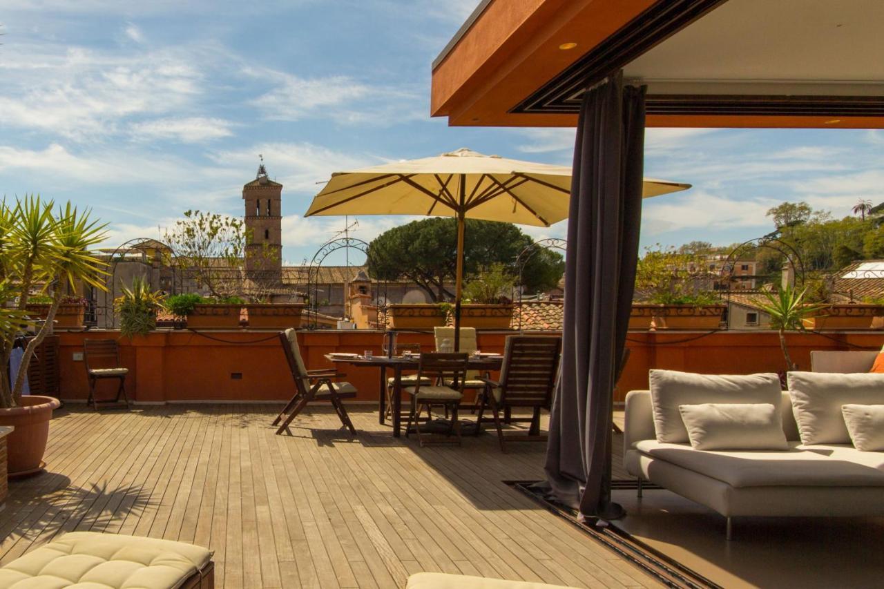 Pelliccia 11 Trastevere Penthouse Řím Exteriér fotografie