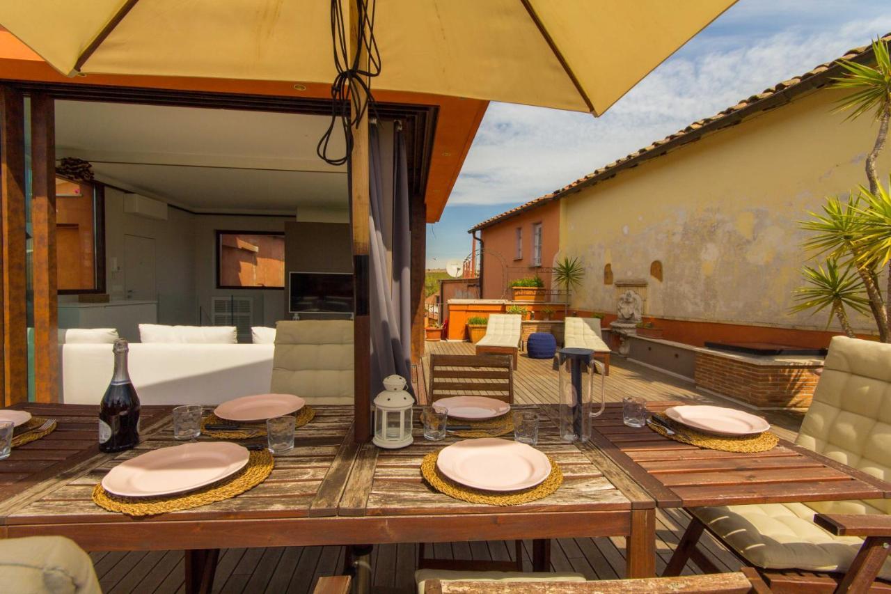Pelliccia 11 Trastevere Penthouse Řím Exteriér fotografie