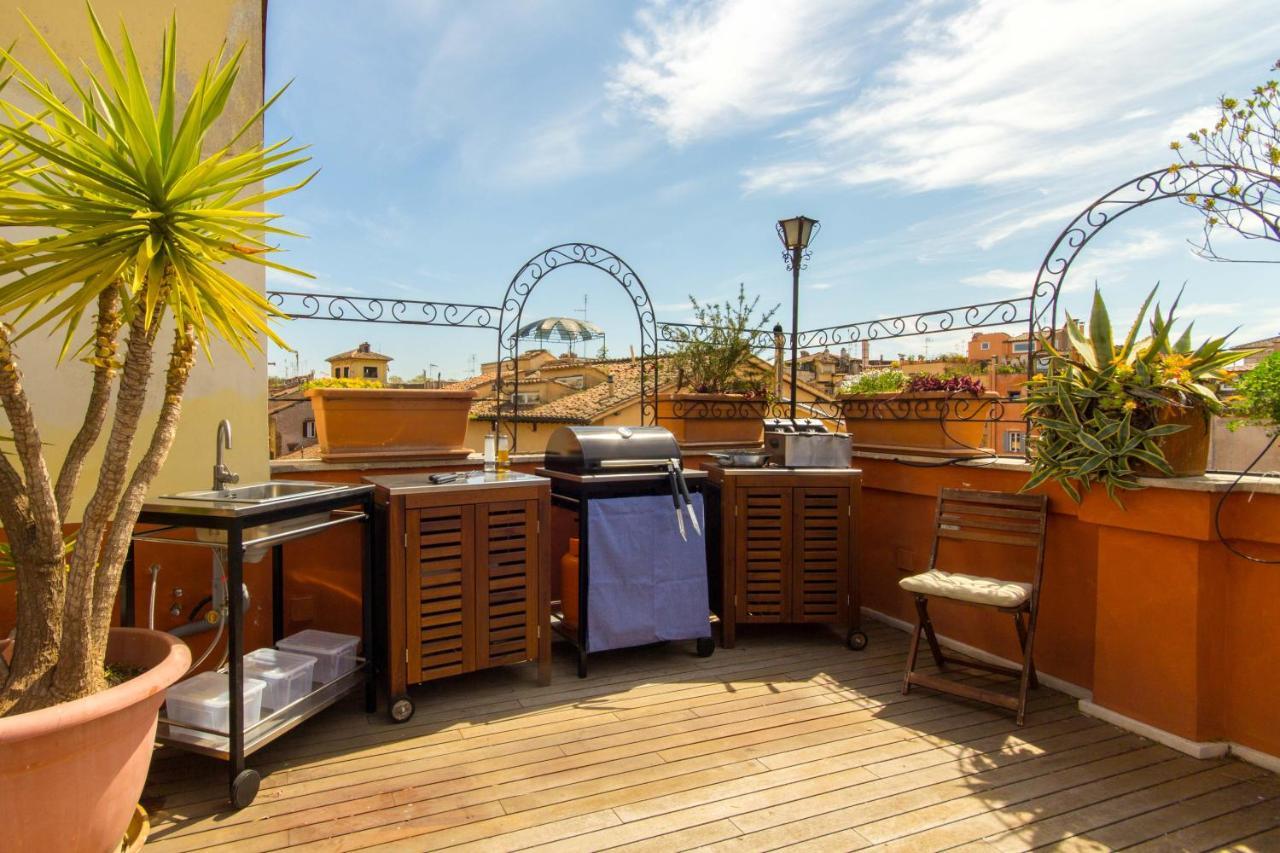 Pelliccia 11 Trastevere Penthouse Řím Exteriér fotografie
