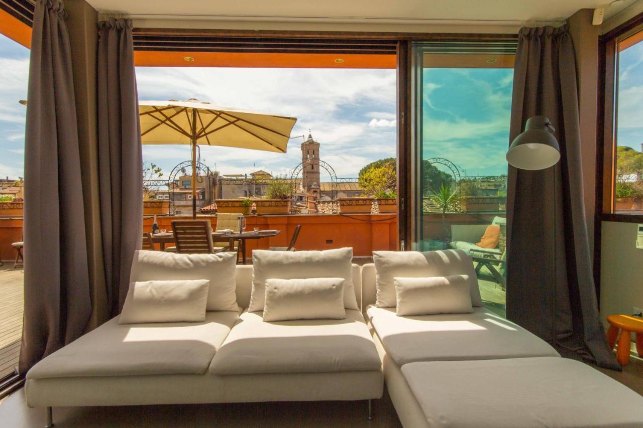 Pelliccia 11 Trastevere Penthouse Řím Exteriér fotografie